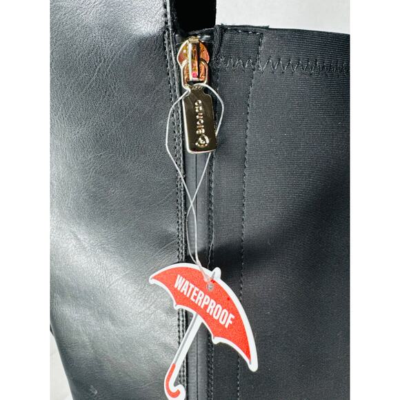 Blondo Sylvia Waterproof Black Leather Over-the-Knee Boots Women’s Size 9 - Picture 10 of 11